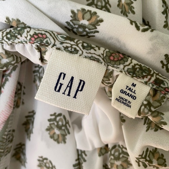 NWOT Gap Sleeveless Summer Maxi Dress, Size M Tall - Picture 12 of 16